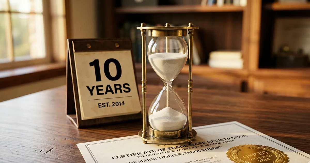 How long does a trade mark registration last?