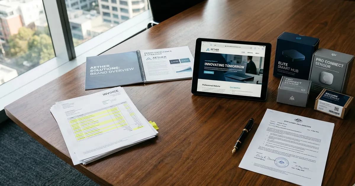 What does evidence of use involve for a trade mark?