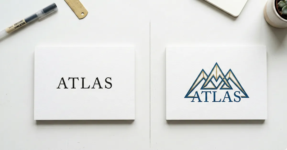 Word mark vs logo mark: what's the difference?